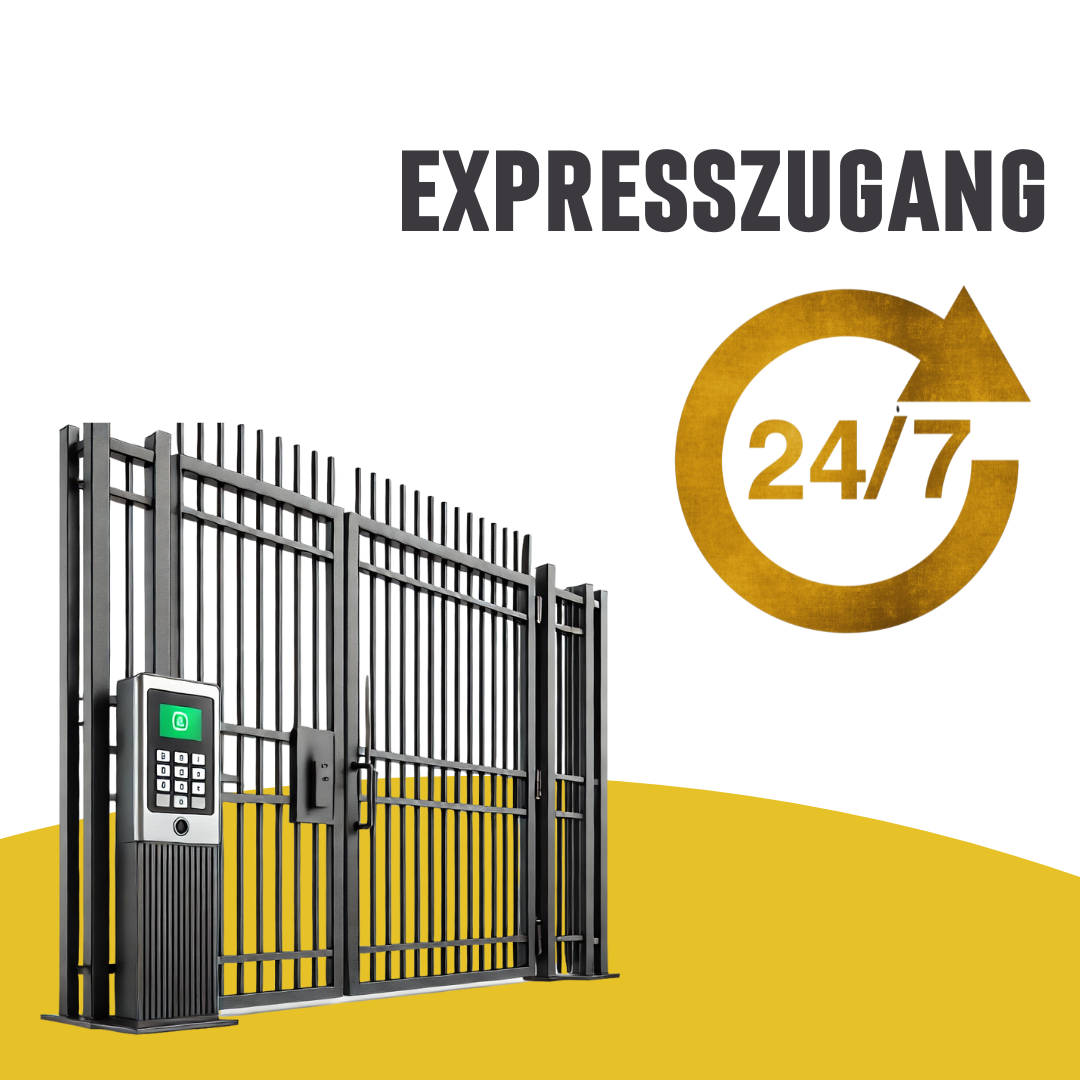Expresszugang zur Lagerbox innerhalb von 24h