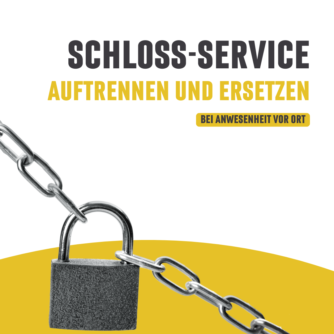 Schloss-Service – Schloss auftrennen & ersetzen